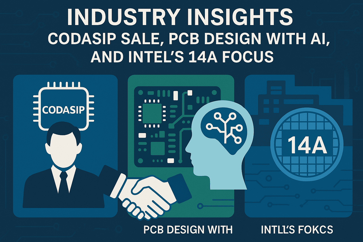 Industry Insights: Codasip Sale, PCB Design with AI, and Intel’s 14A Focus